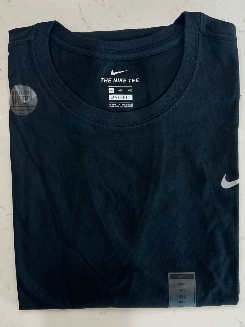 Nike Dri-FIT Sleeveless Training Muscle Tee Black 4XL NWT